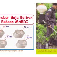 Alat Penabur Baja Butiran Hasil Rekaan MARDI