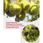 Teknik Pengaruhan Pembungaan dan Pembuahan Di Luar Musim Untuk Tanaman Rambutan dan Durian