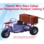 Traktor Mini Baru Cekap Dalam Pengurusan Rumpai Ladang Sawit