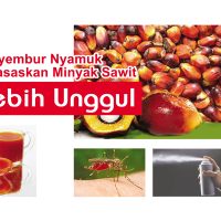 Penyembur Nyamuk Berasaskan Minyak Sawit Lebih Unggul